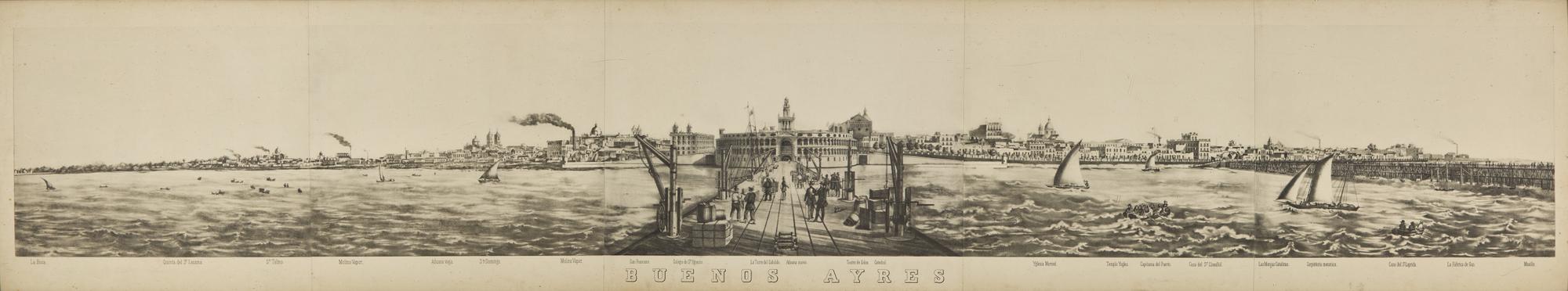 [Maps & Atlases] [Buenos Aires] Willems, (Guillermo). Buenos Ayres
