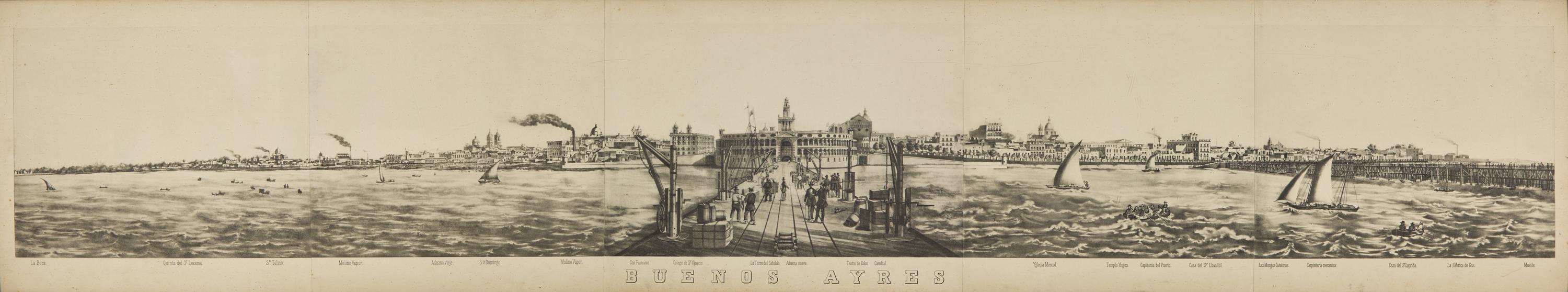 [Maps & Atlases] [Buenos Aires] Willems, (Guillermo). Buenos Ayres