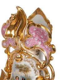 A Pair of Paris Porcelain Vases