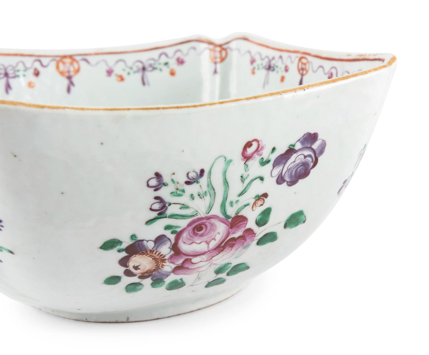 A Group of Chinese Export Famille Rose Porcelain