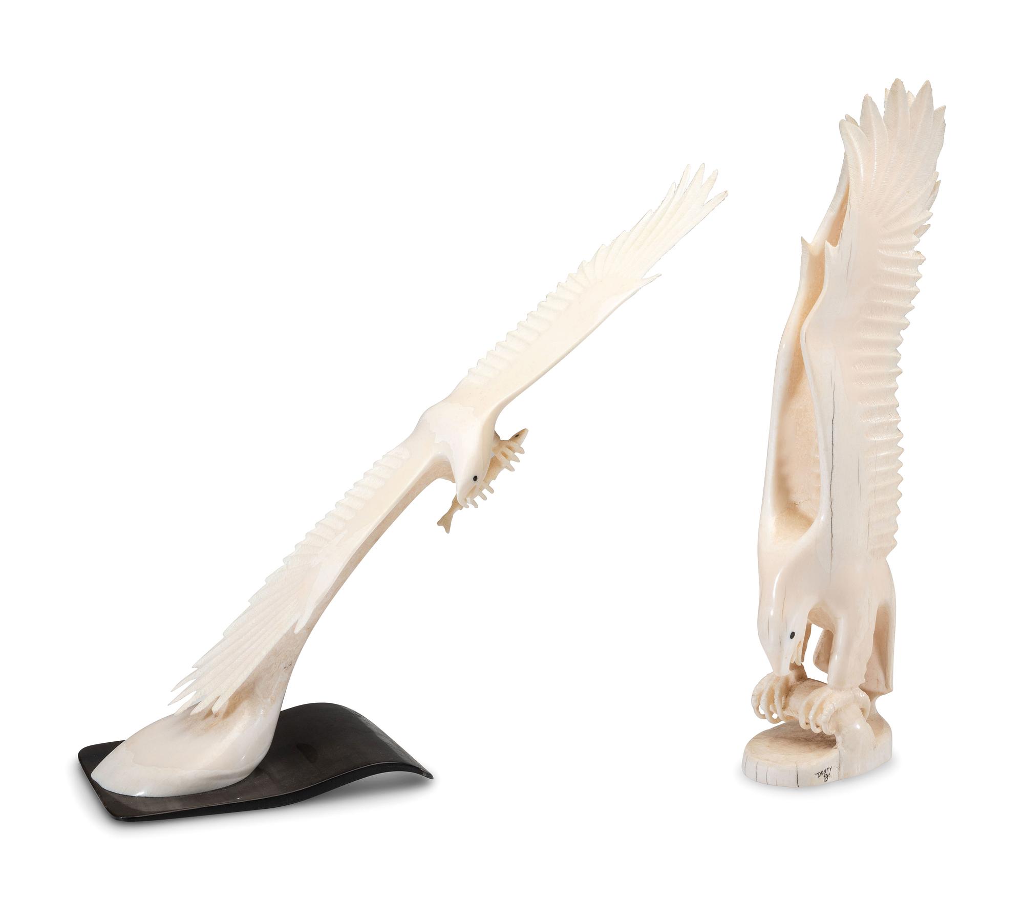 Walrus Ivory Sculptures