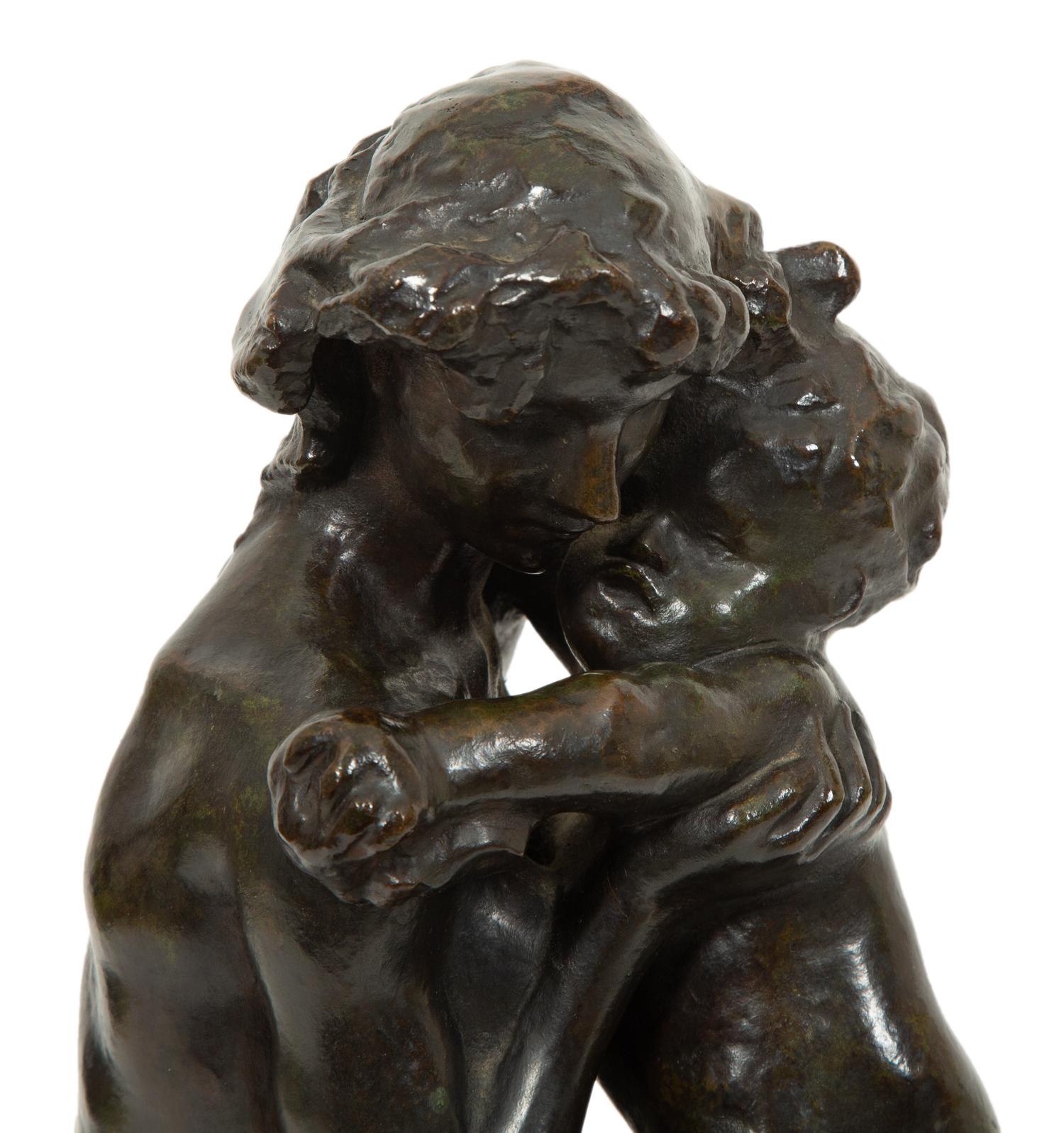 Frère et soeur , conceived c. 1890-91, this work cast in 1964