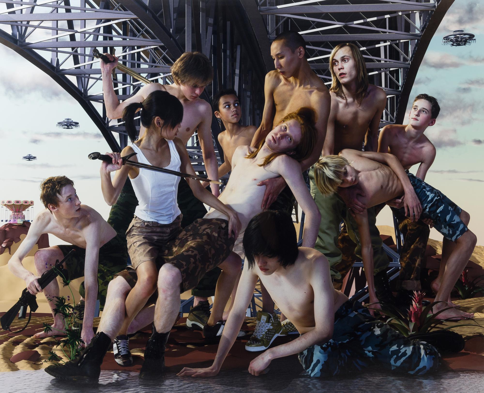 AES+F Group, (Russian, 20th/21st century), Last Riot 2, The Bridge, 2006