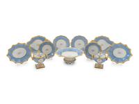 A Worcester Flight Barr & Barr Porcelain Dessert Service — C. 1814-1840