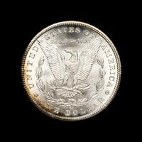 An 1884-CC Morgan $1 Coin