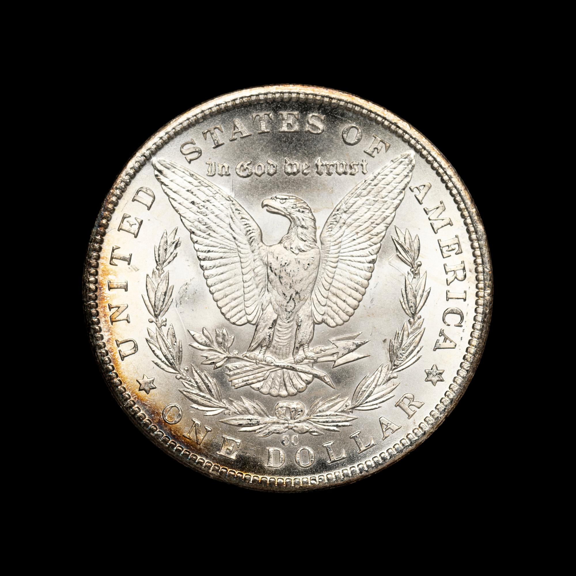 An 1884-CC Morgan $1 Coin