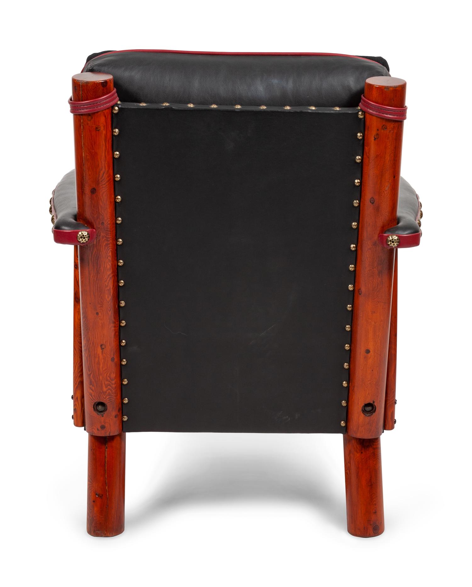 Spindle Sided Club Chair