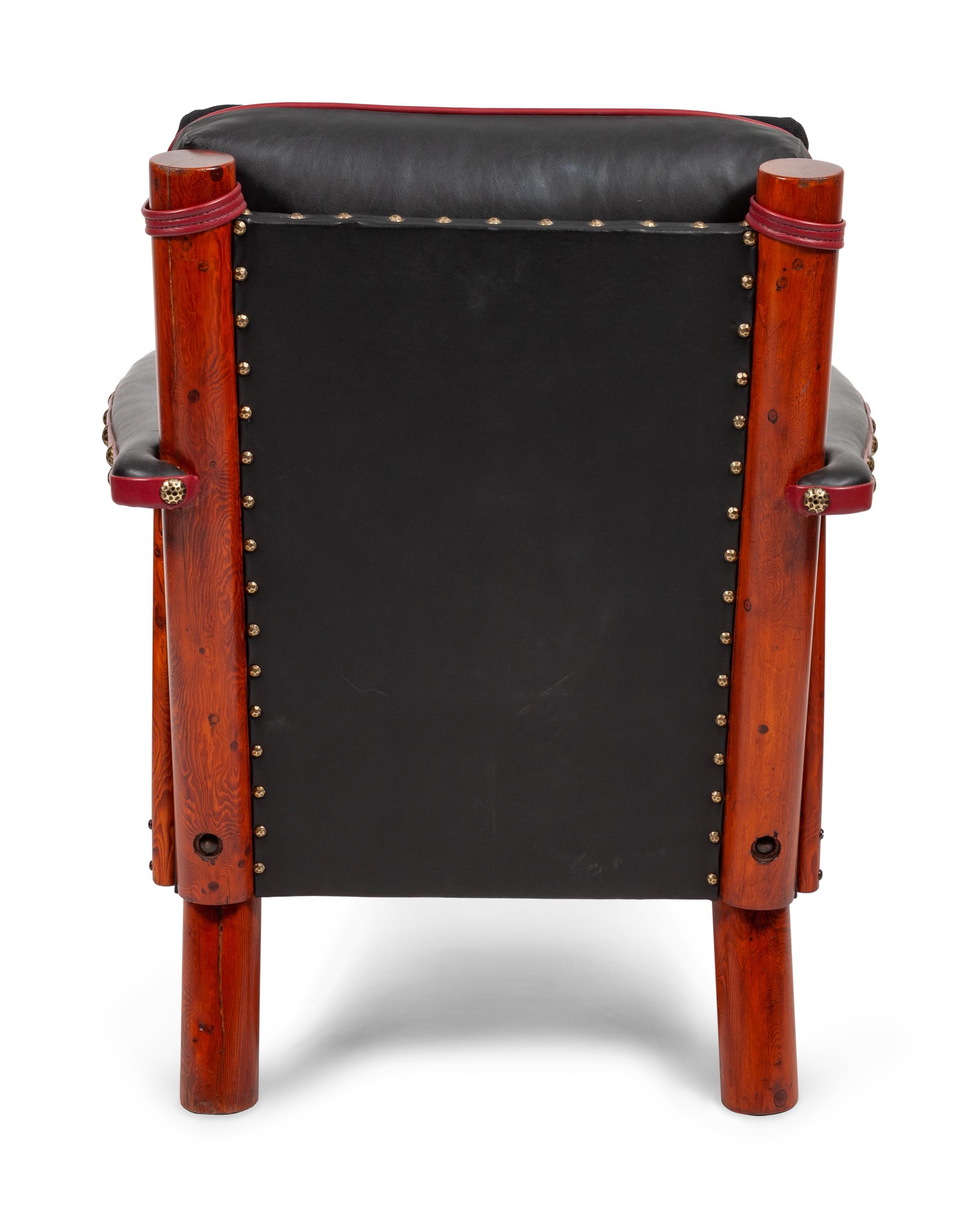 Spindle Sided Club Chair