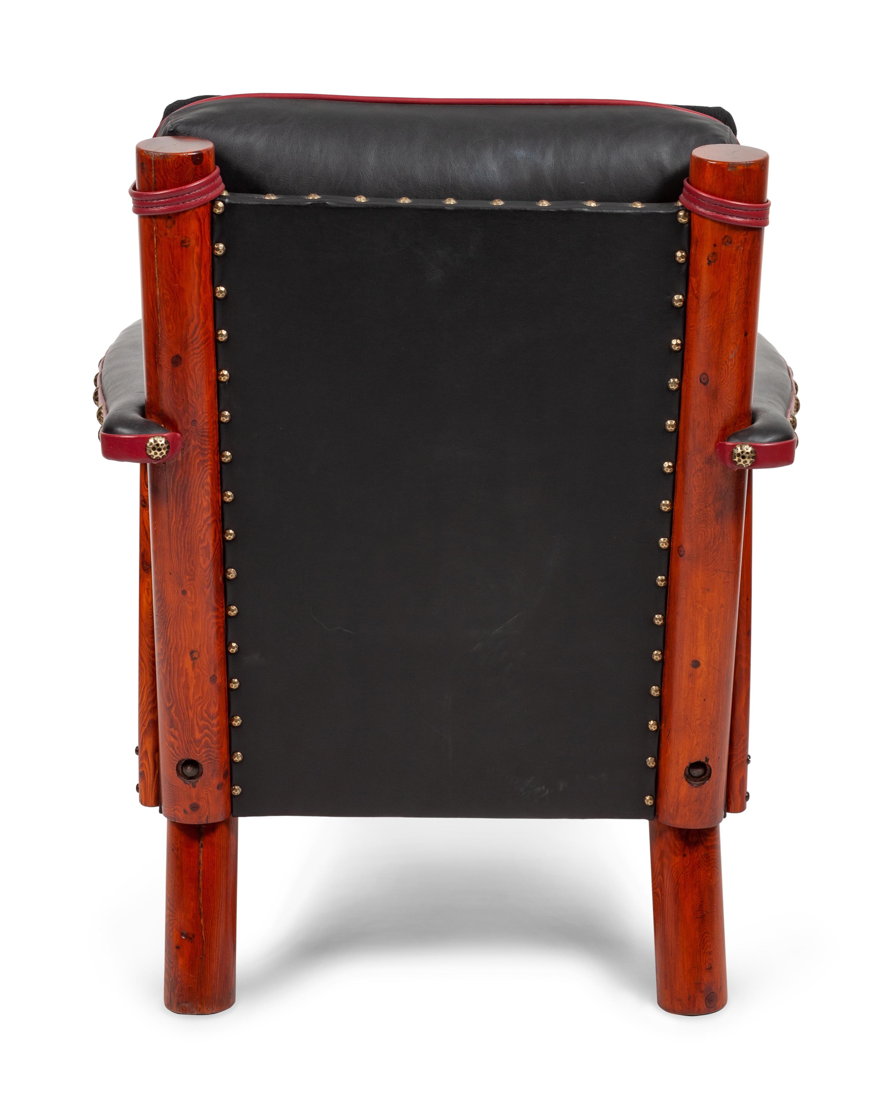 Spindle Sided Club Chair
