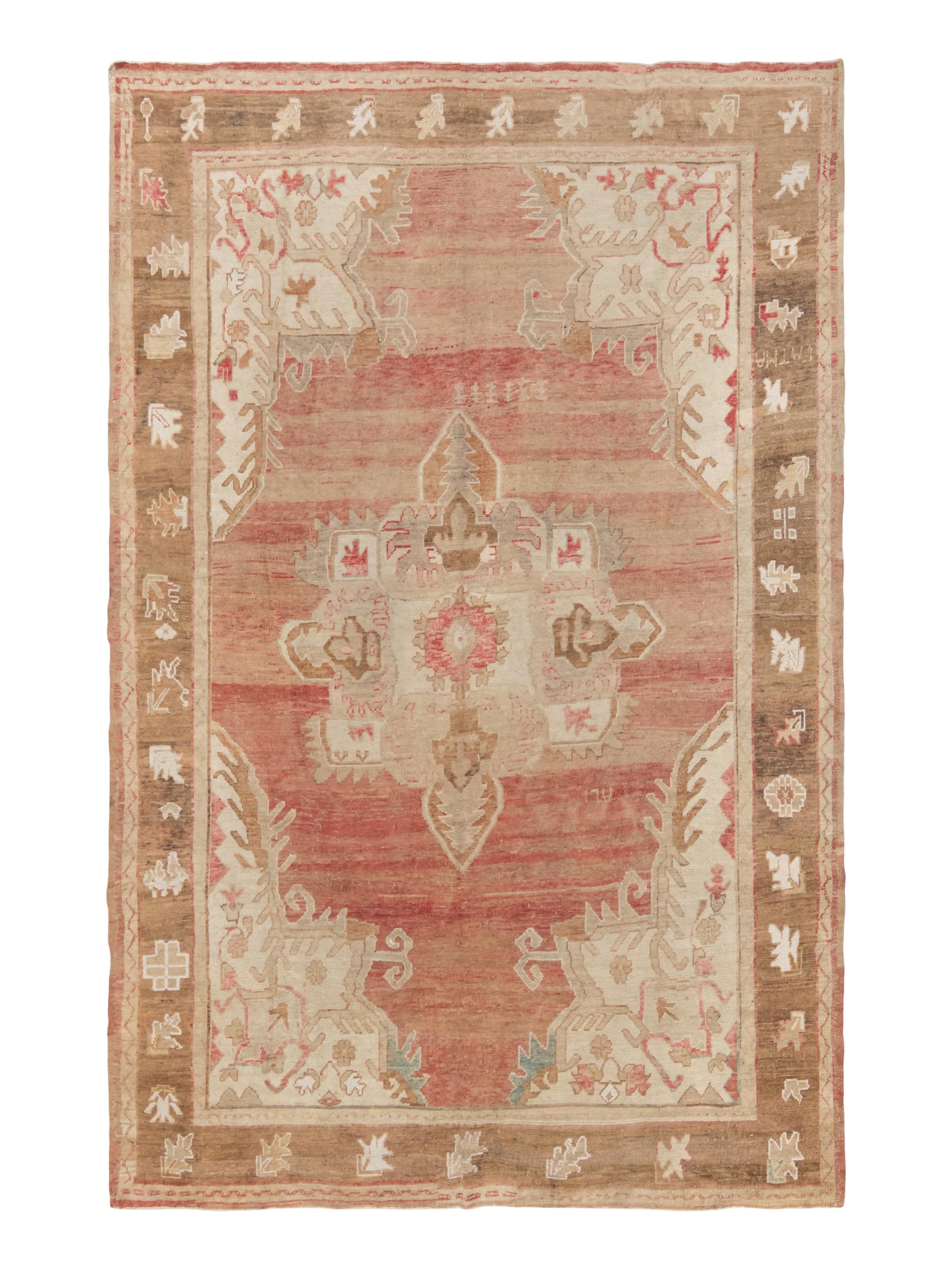 An Oushak Rug