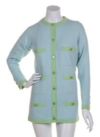 A Pair of Chanel Cashmere Twin Sets, Size 38.