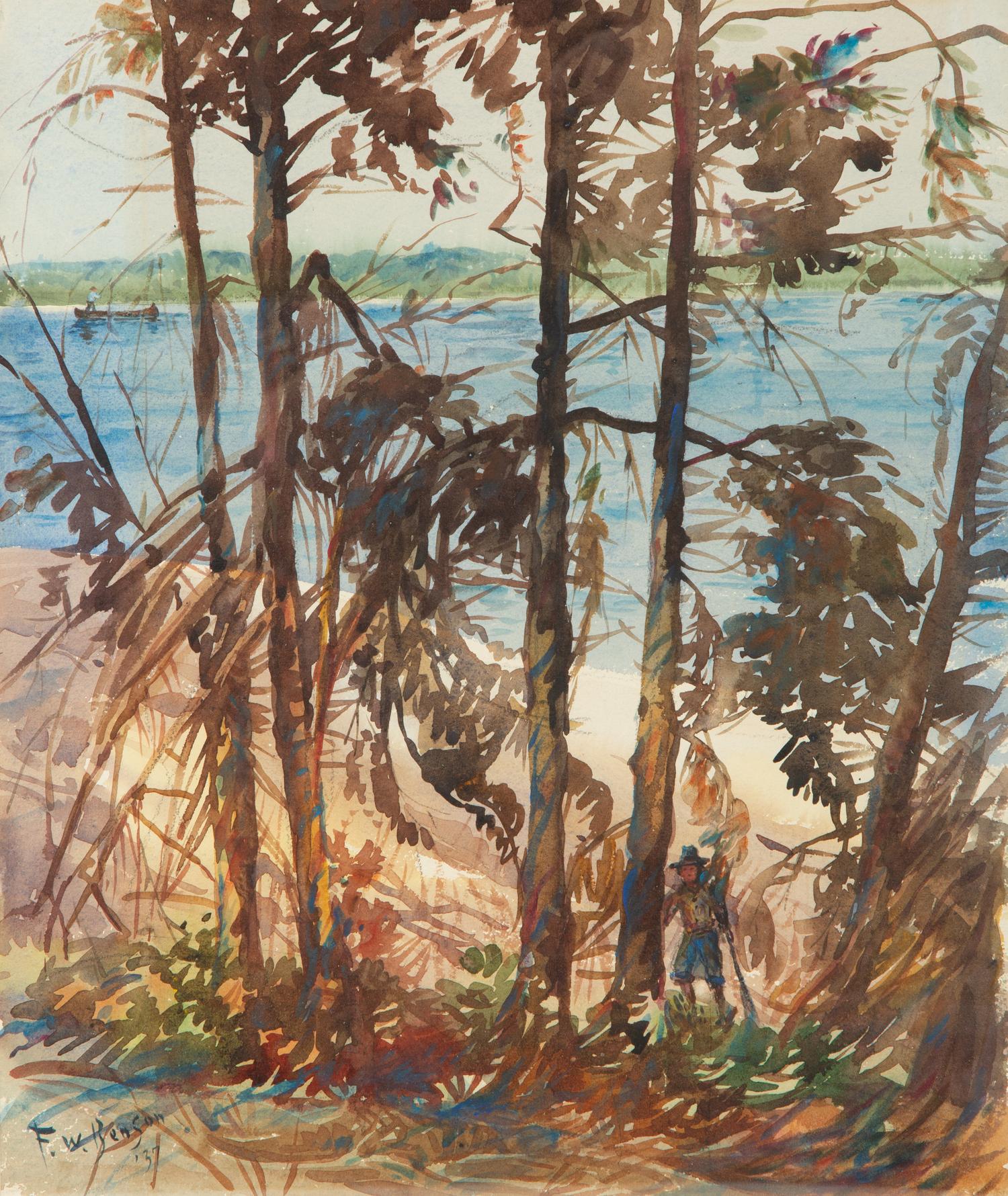 By the River , 1937