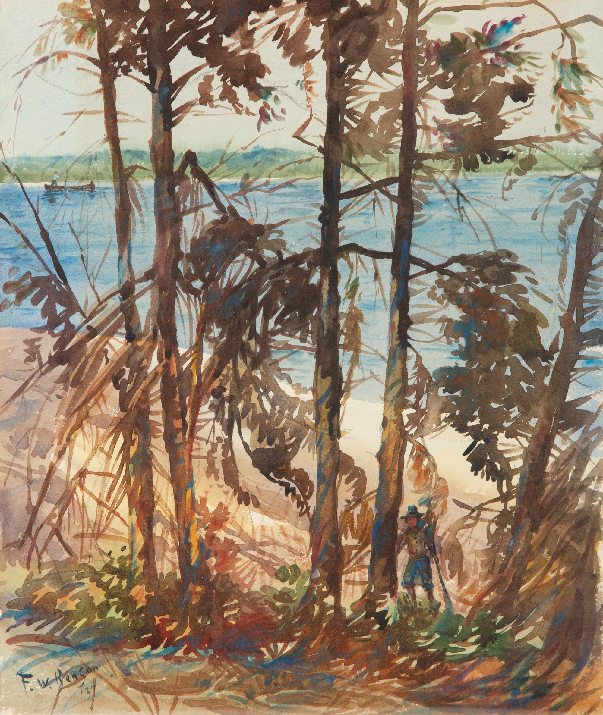 By the River , 1937