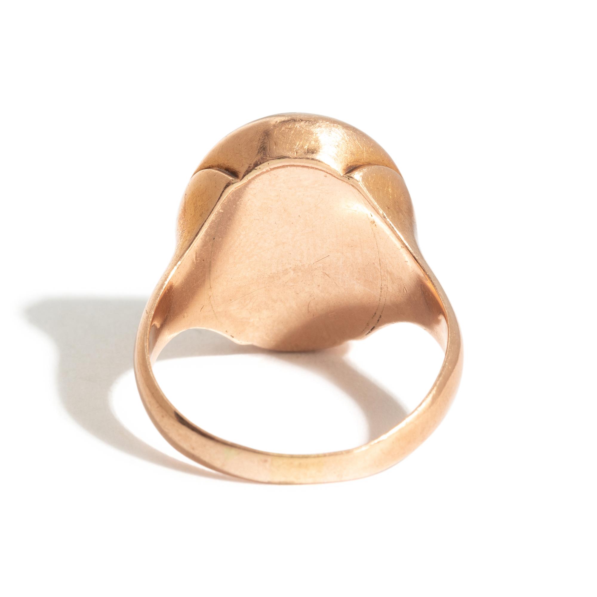 A Gold and Carnelian Finger Ring with the Demigod Achilles, After the Antique