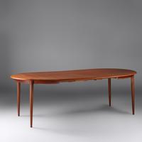 Dining Table with Two Leaves Brande Mobelindustri, Denmark