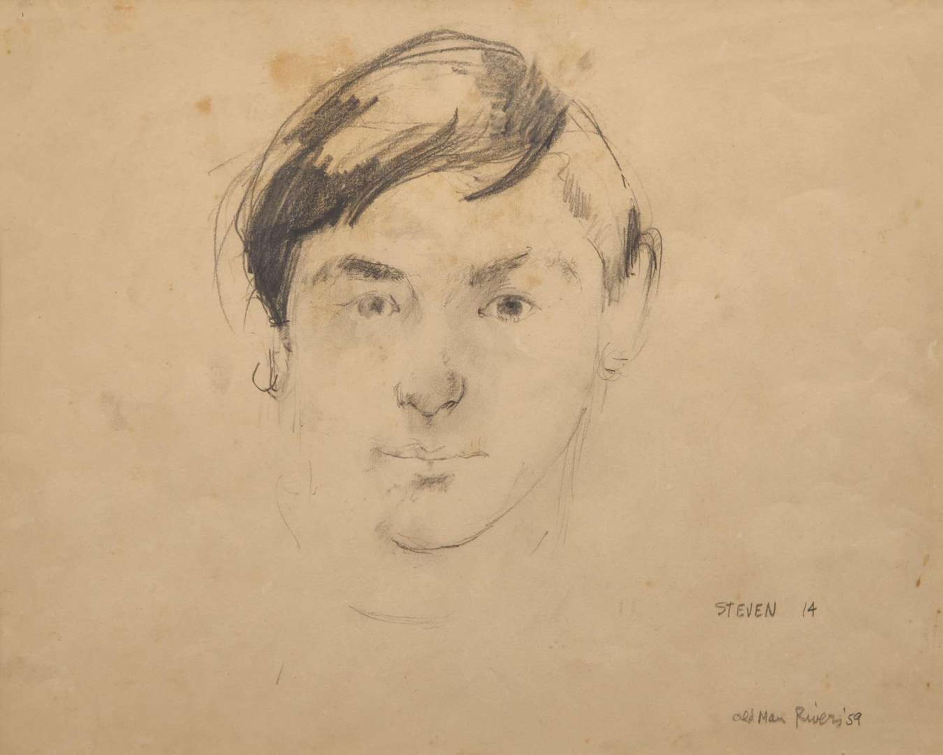 Larry Rivers (American, 1923-2002), Birthday Drawing