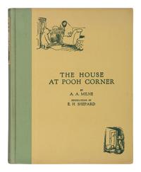 MILNE, A.A. (1882-1956). The House at Pooh Corner . Ernest H. Shepard, decorations. New York: E.P. Dutton, 1928.