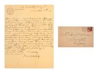 MOSBY, JOHN S. (1833-1916). ALS to Captain Samuel F. Chapman. San Francisco, CA, 18 December 1895.