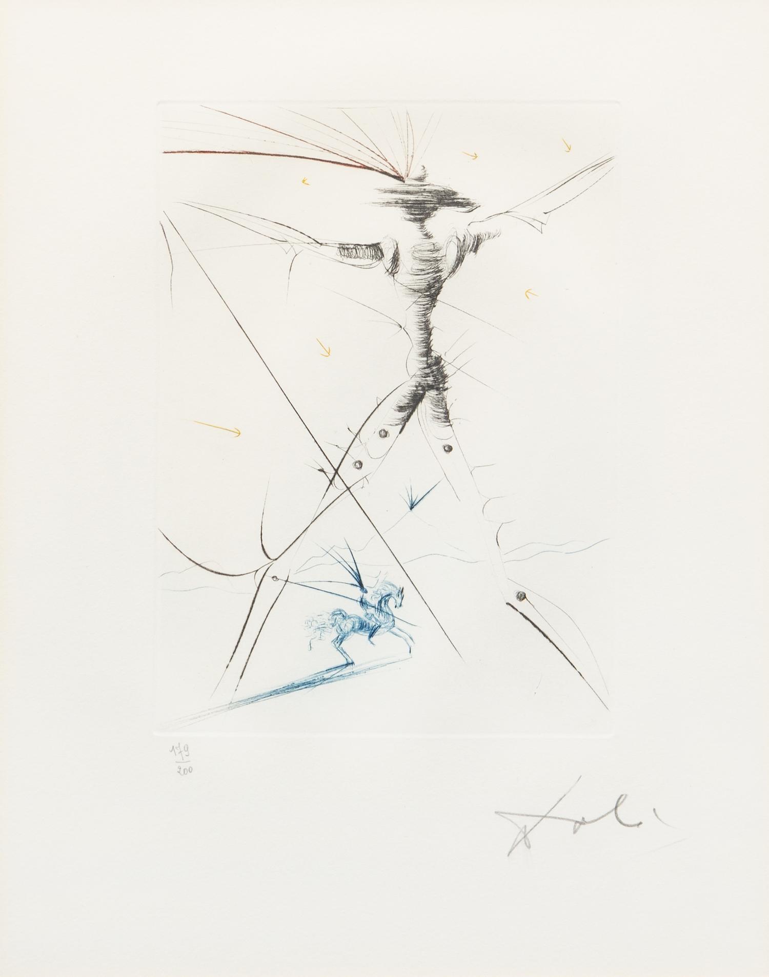 Salvador Dali, (Spanish, 1904-1989), The Little Knight (Le Petit Chevalier), 1969