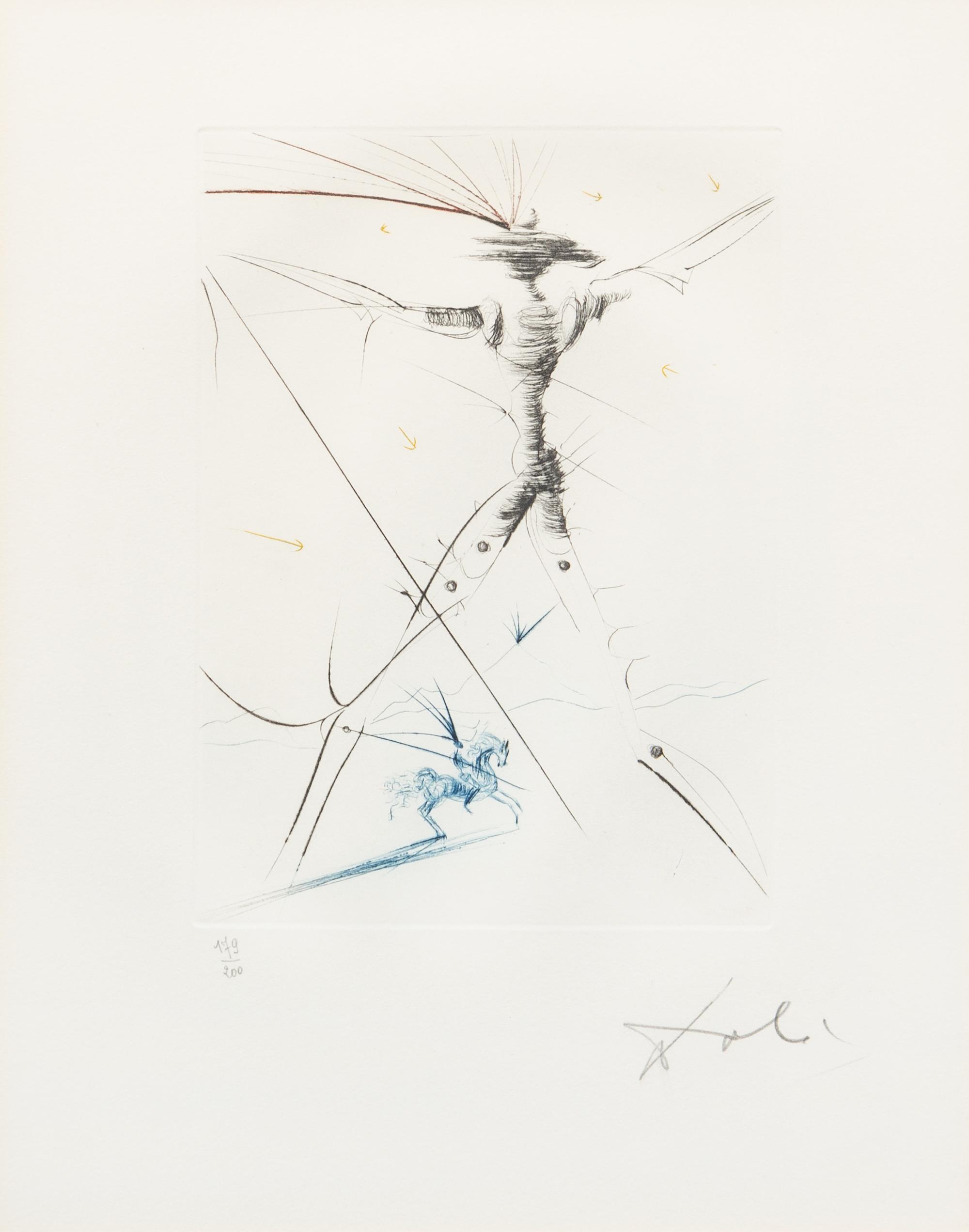Salvador Dali, (Spanish, 1904-1989), The Little Knight (Le Petit Chevalier), 1969