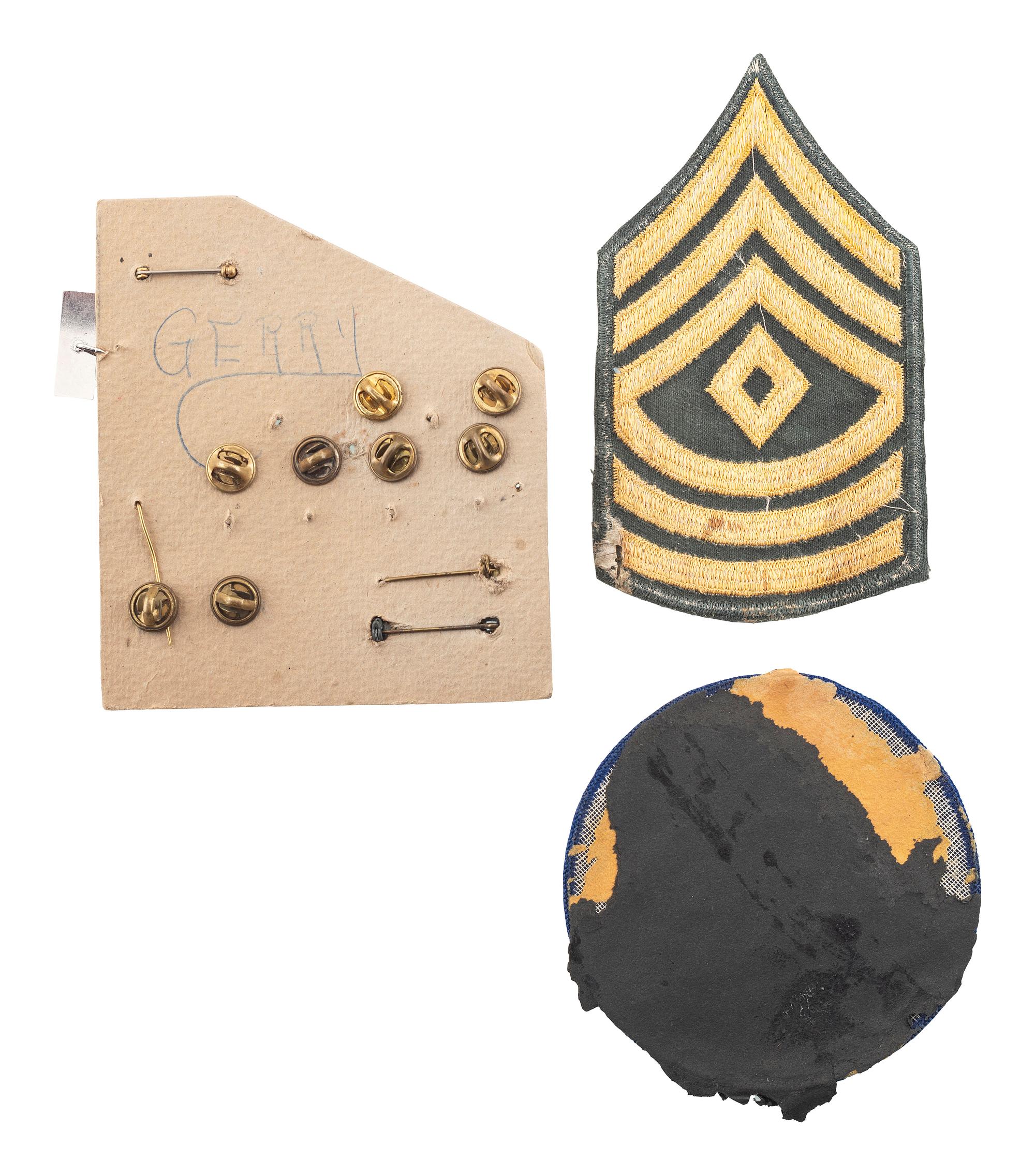 [WORLD WAR II]. Archive identified to African American Sergeant William T. Carter.