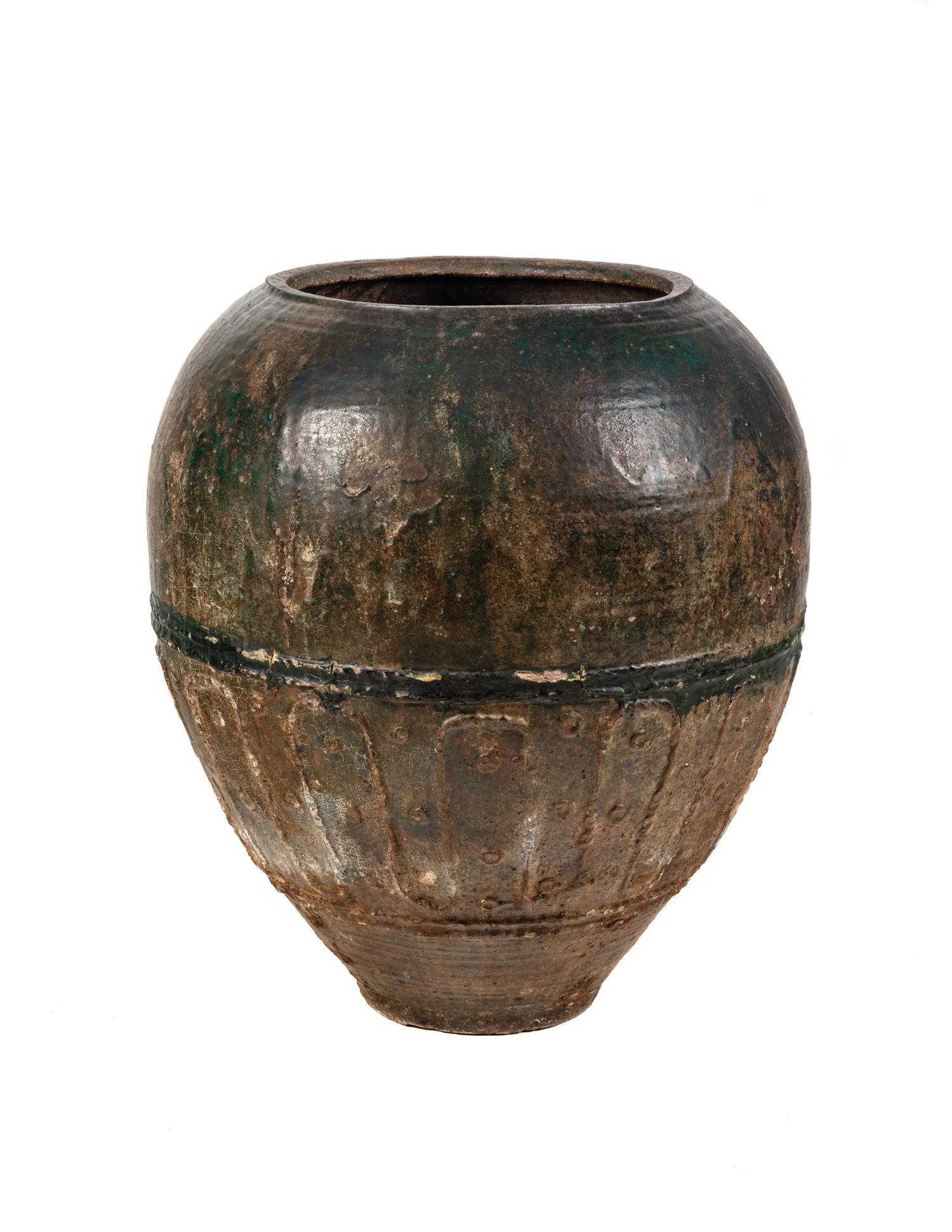 A Large Persian Pottery Vase