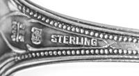An American Silver Flatware Service, Towle Silversmiths, Newburyport, MA, Old Newbury Pattern, comprising: 12 dinner knives 18 luncheon