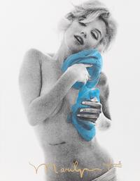 Bert Stern, (American, 1929-2013), Marilyn with Azure Roses, 1962
