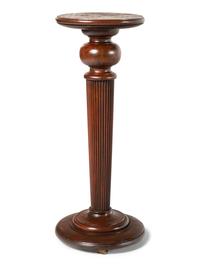 A Mahogany Pedestal