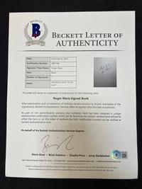 A Roger Maris Signed Autograph Edition of The Kansas City Athletics Book (Beckett Authentication Services Letter),