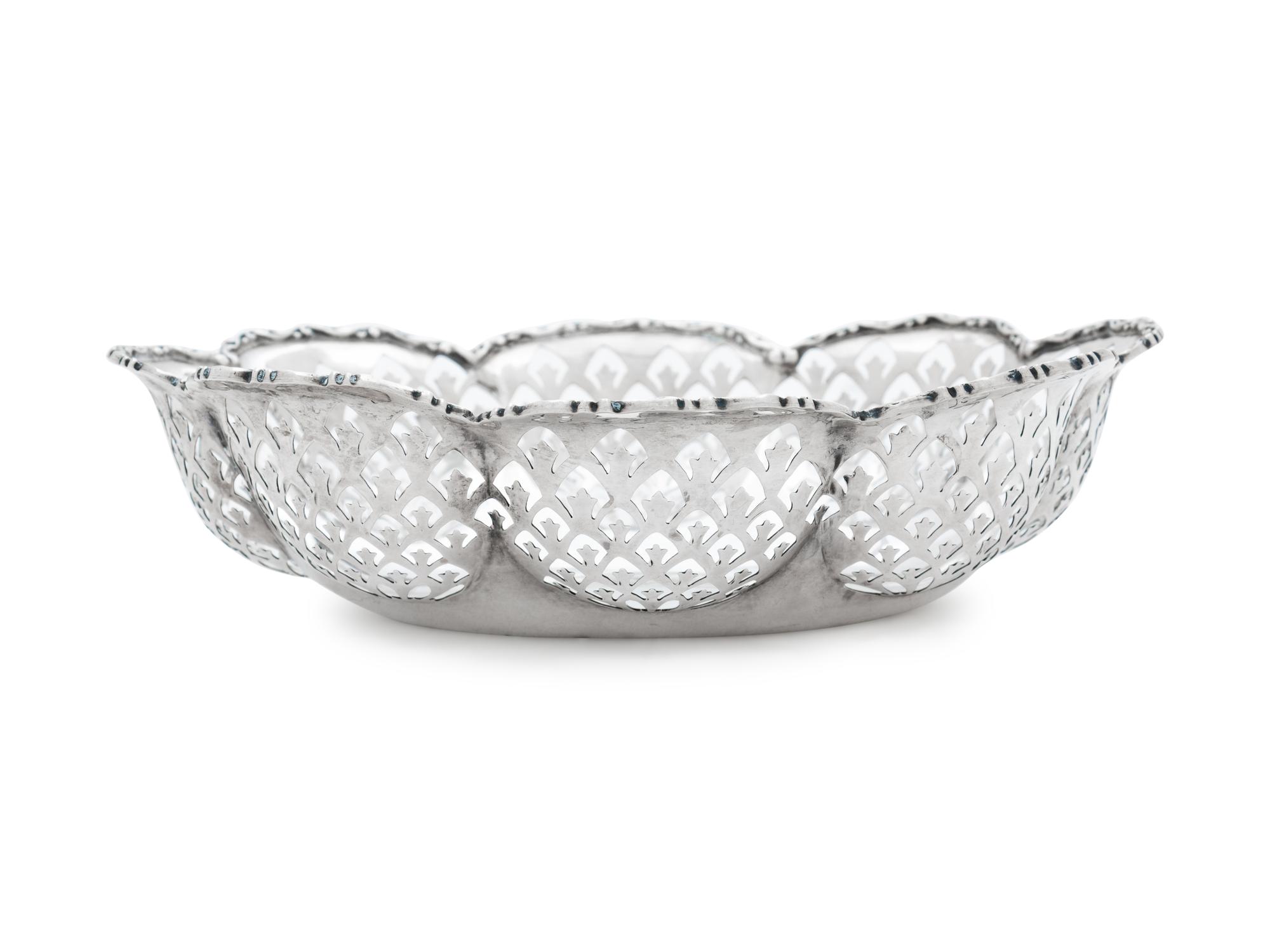 An English Silver Candy Bowl