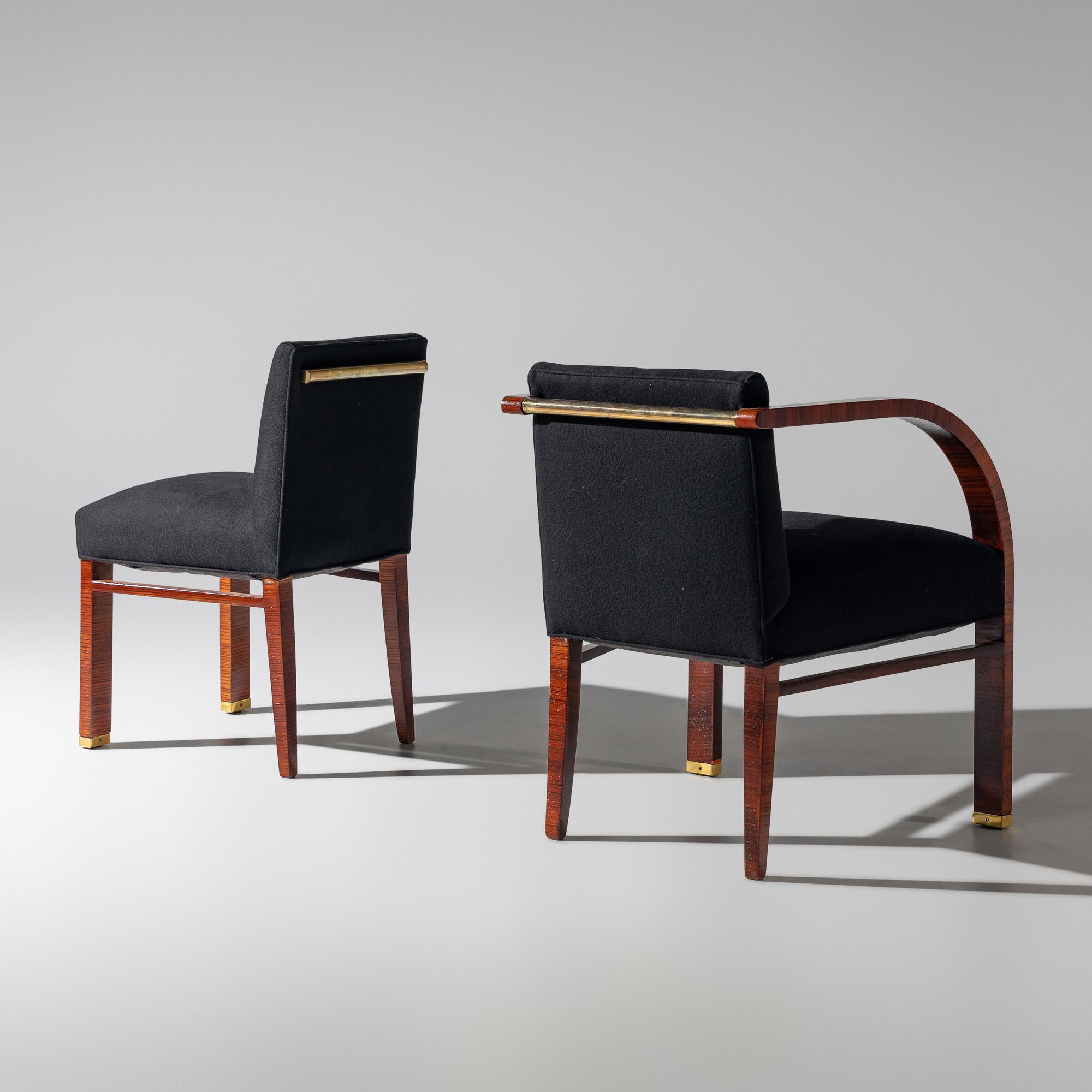 Set of 8 dining chairs, c. 1935
