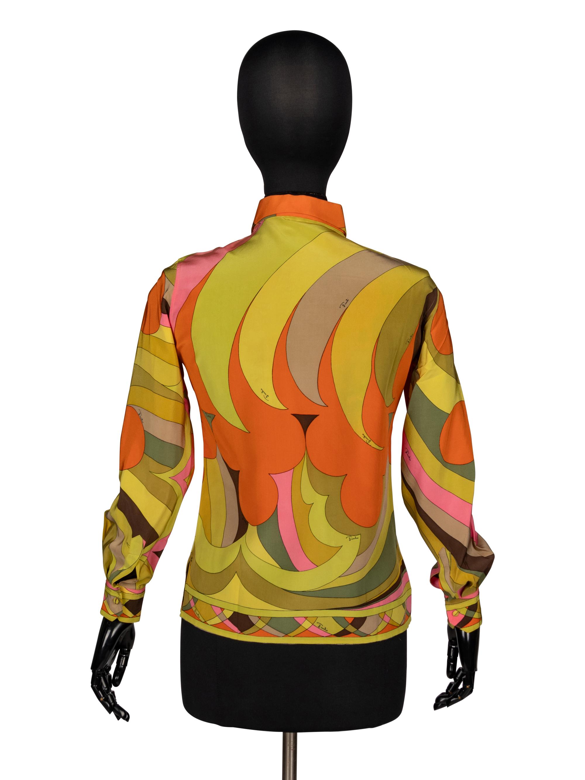 Emilio Pucci, Silk Blouse, 1960's