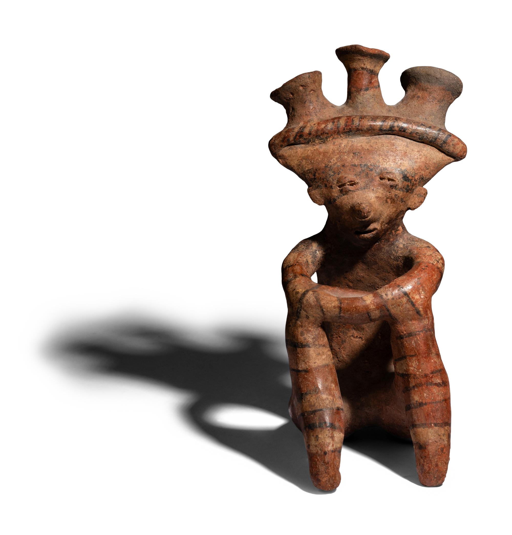 A Nayarit Seated Figure