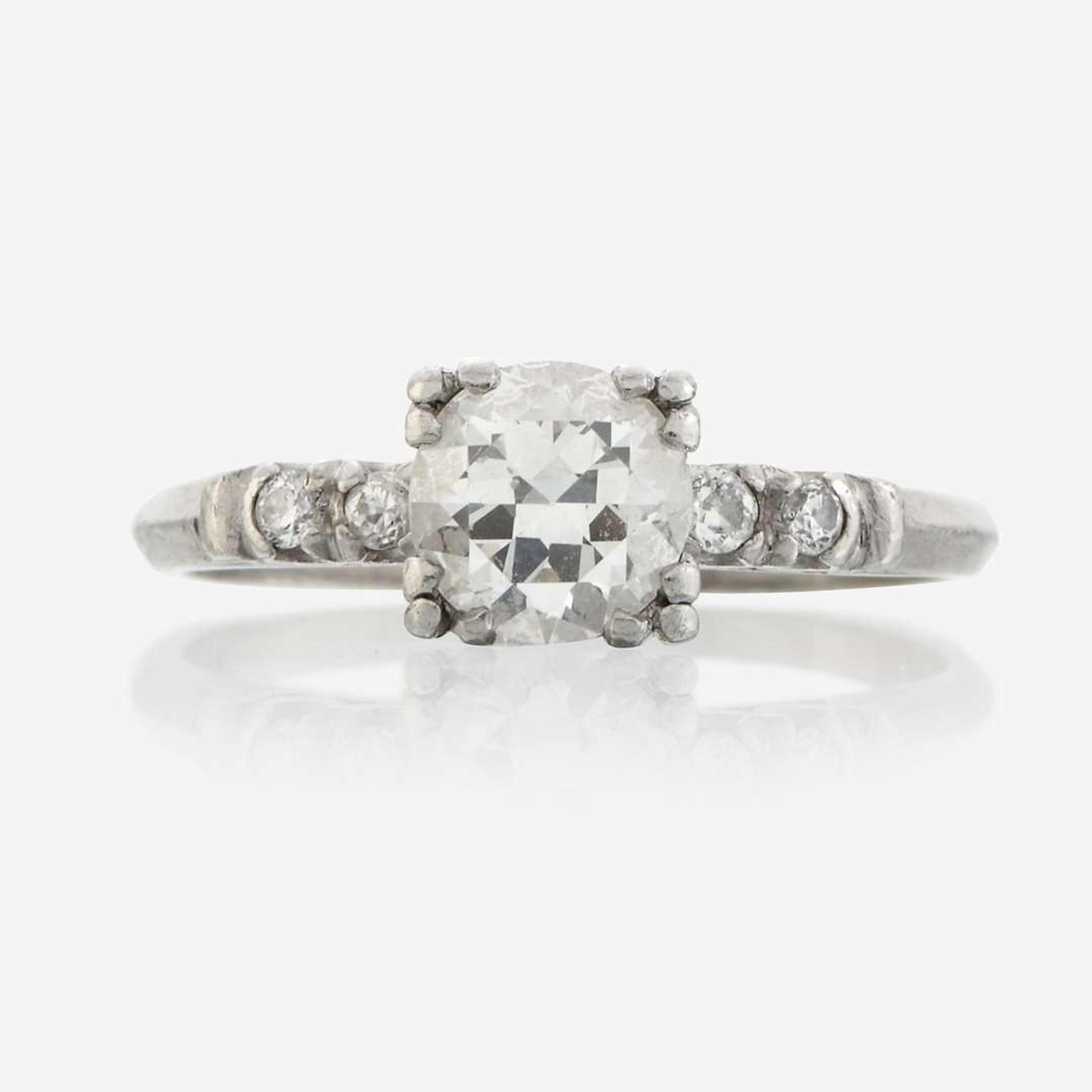 A diamond solitaire