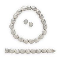 Angela Cummings, 'Thumb Print', Sterling Silver Suite