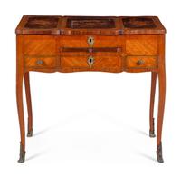 A Louis XV Style Marquetry Poudreuse
