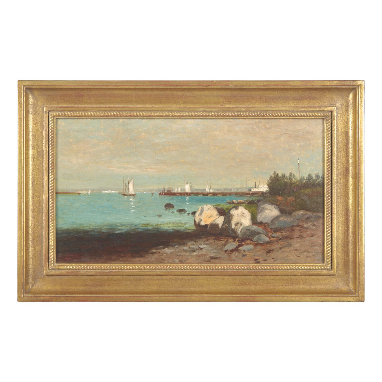 Edward B. Gay (American, 1837–1928) — Approaching the Harbor