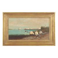 Edward B. Gay (American, 1837–1928) — Approaching the Harbor