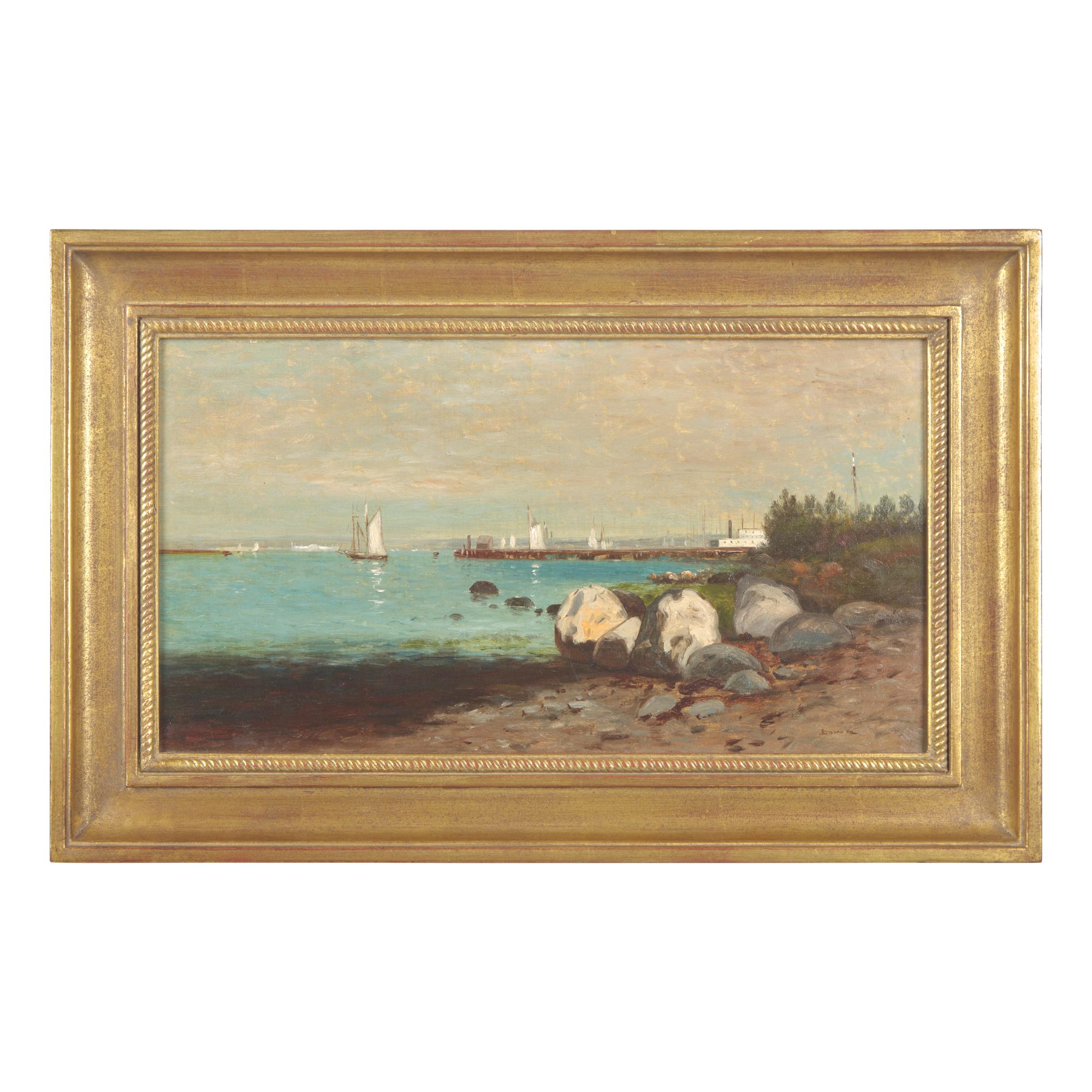 Edward B. Gay (American, 1837–1928) — Approaching the Harbor