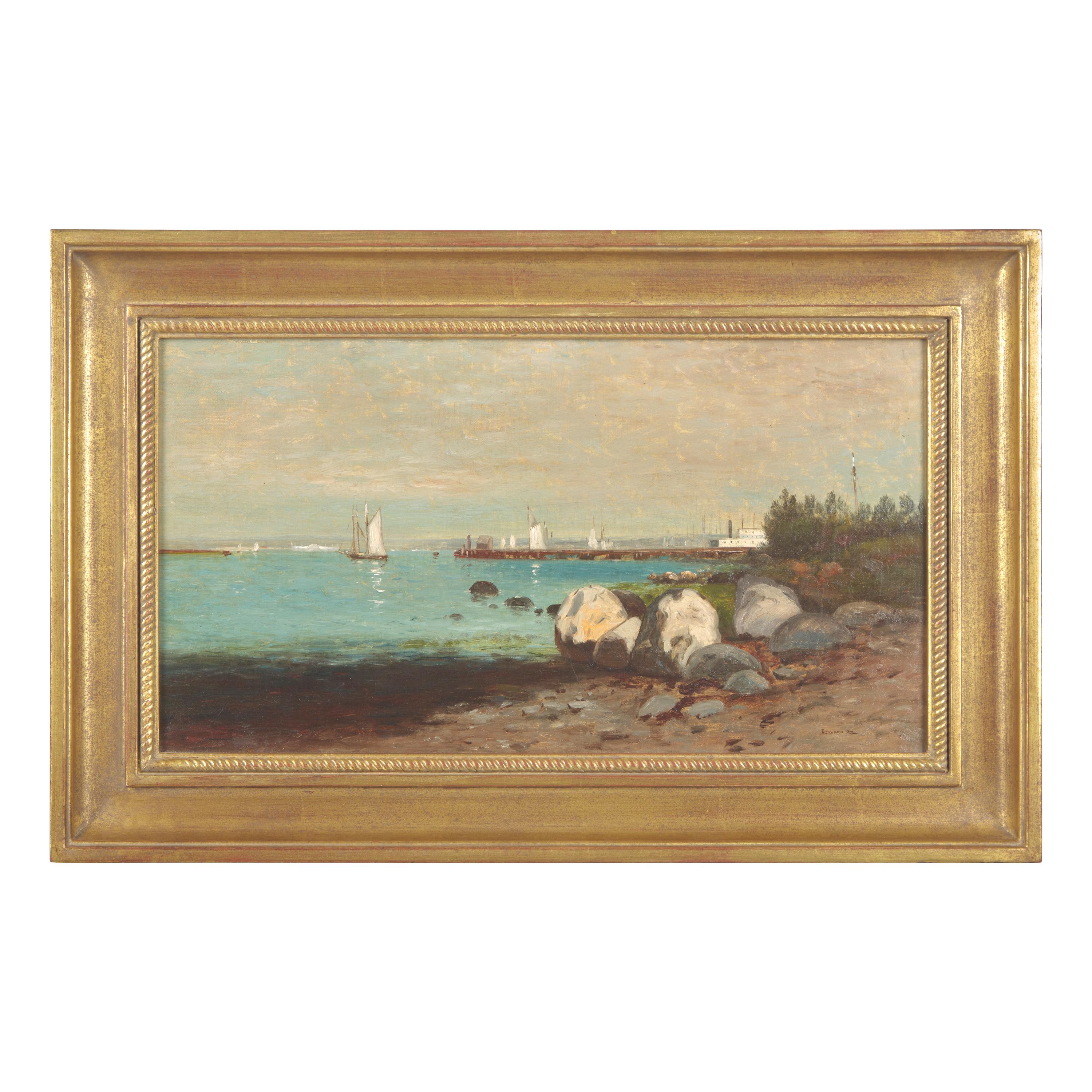 Edward B. Gay (American, 1837–1928) — Approaching the Harbor