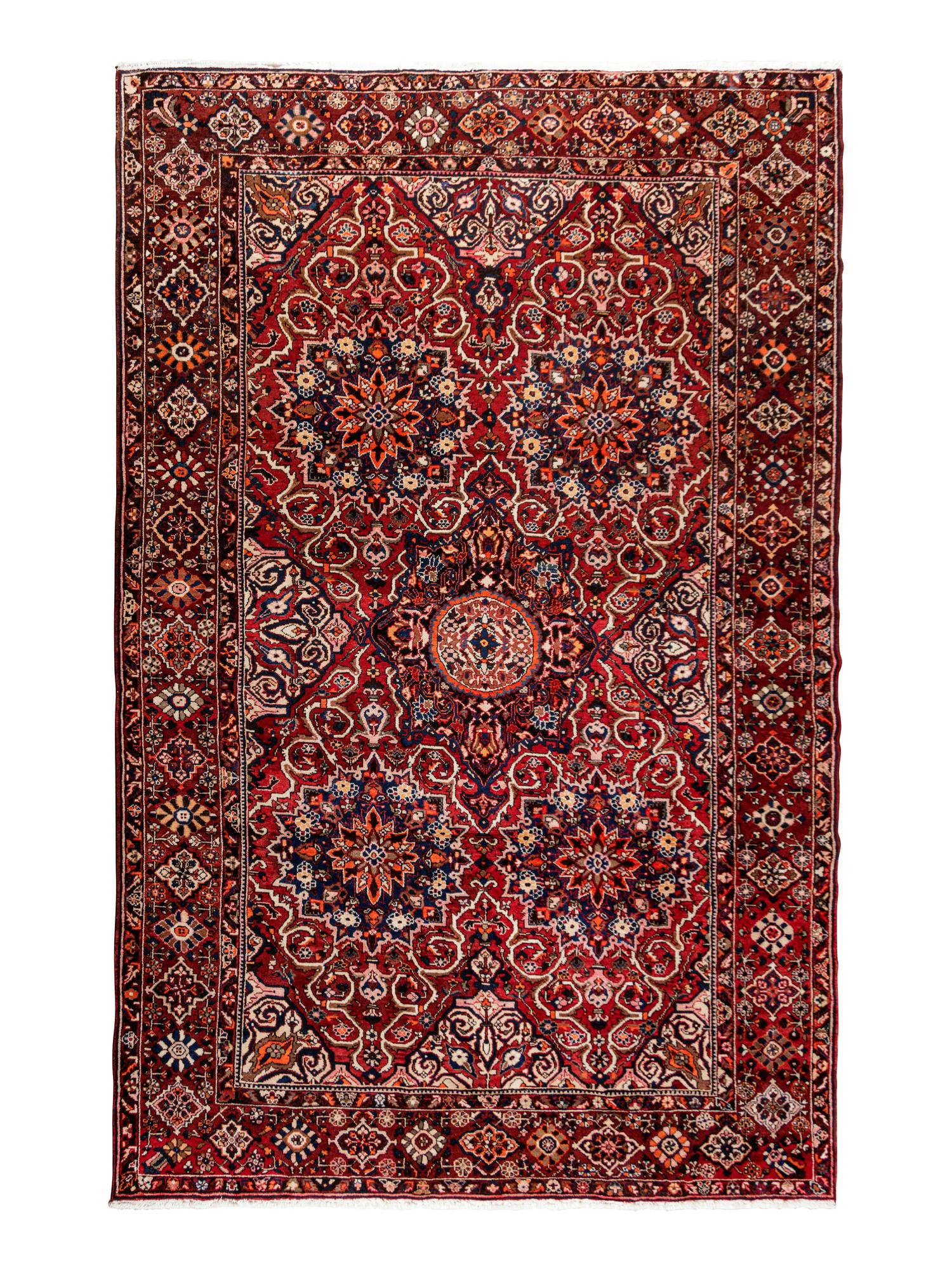 A Heriz Wool Rug