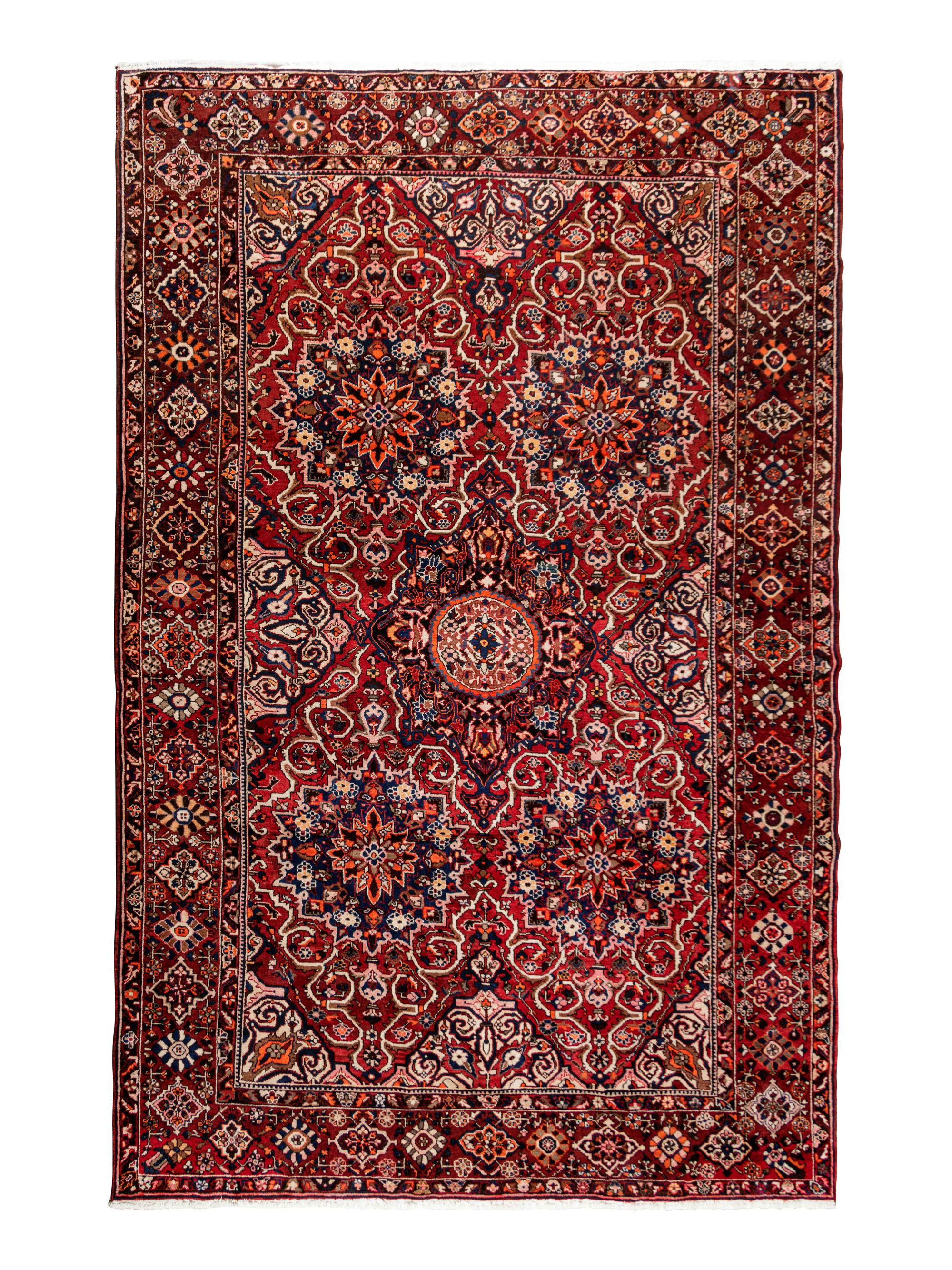 A Heriz Wool Rug