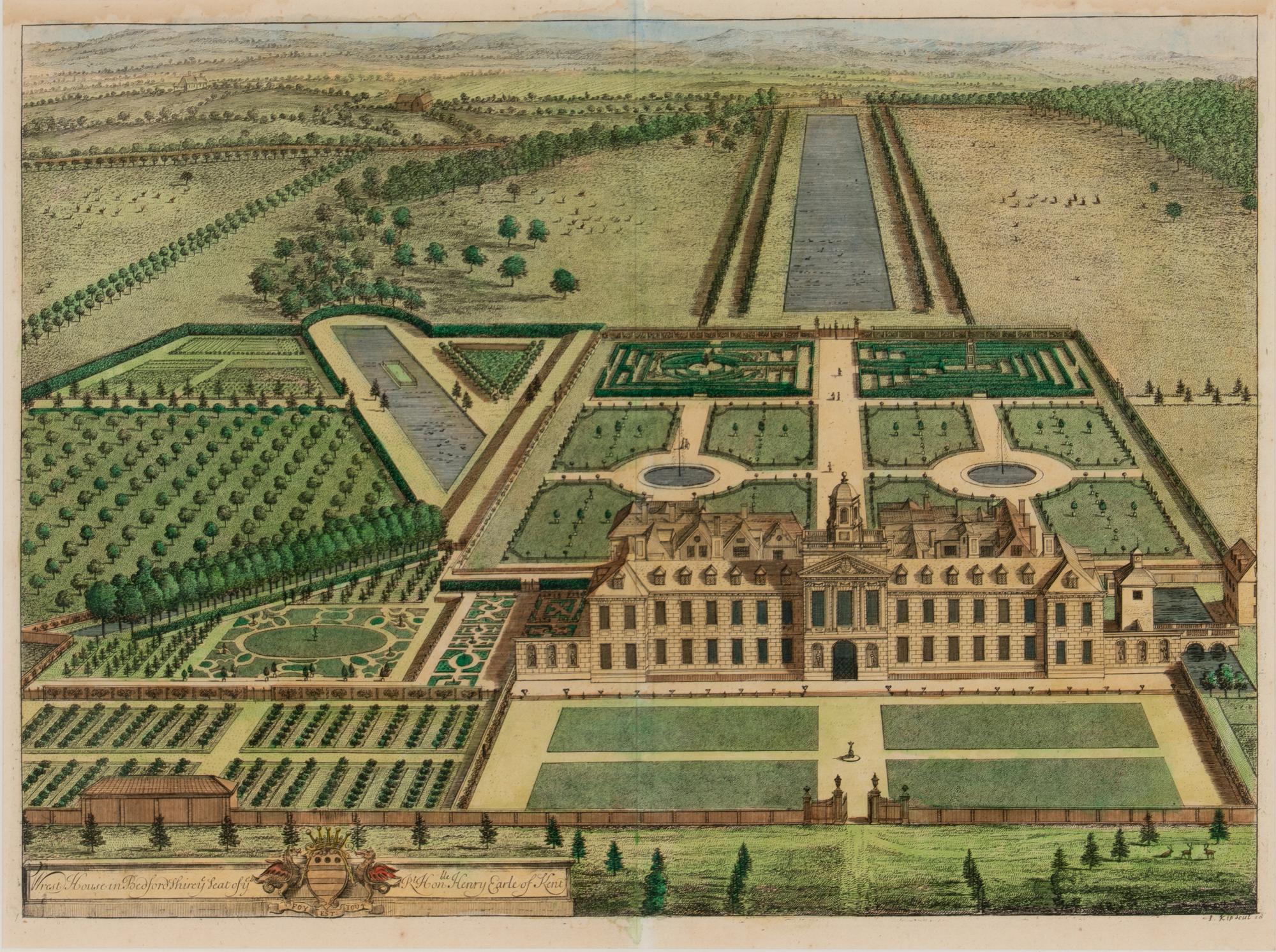 A Set of Eight Hand-Colored Engravings