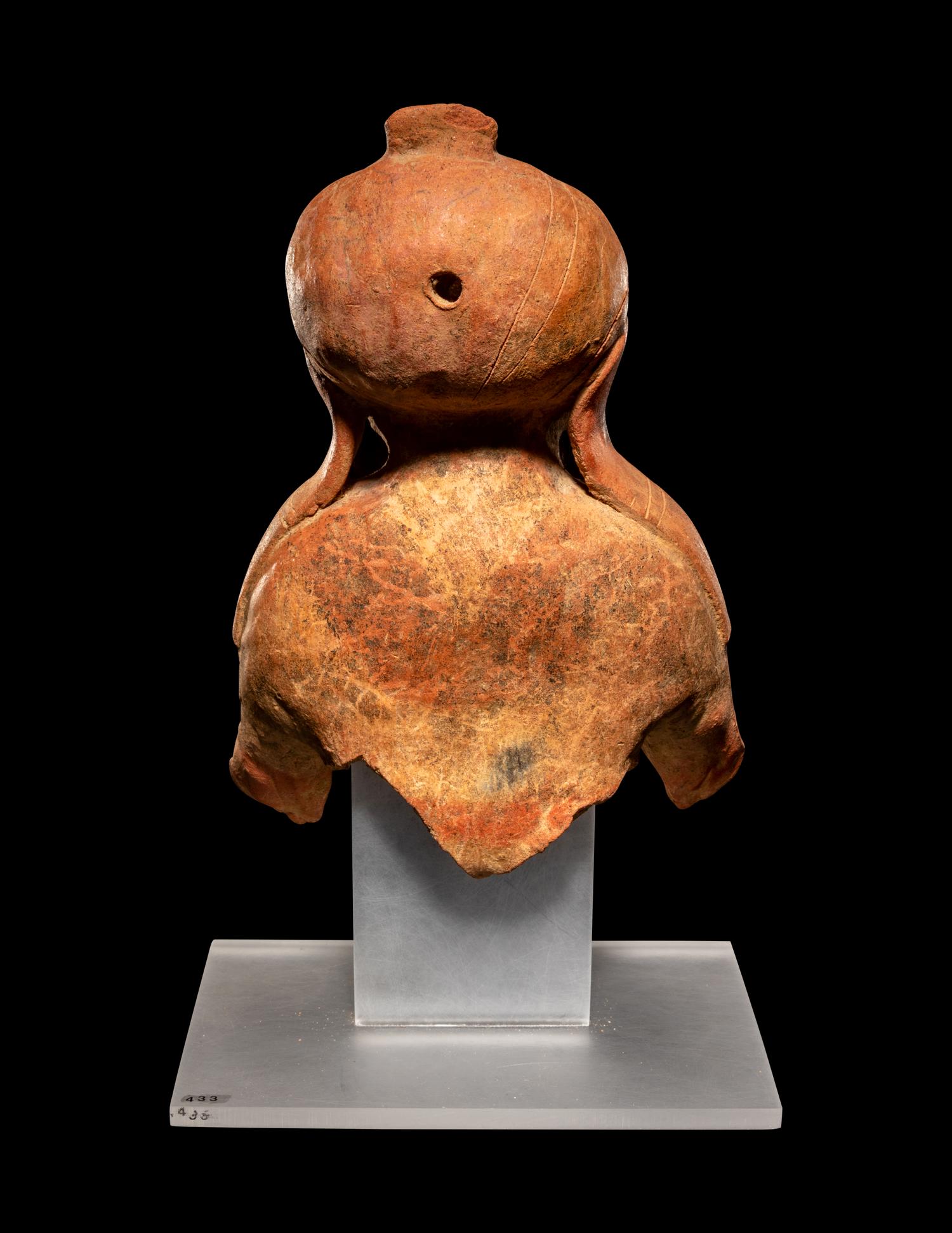 A Jama Coaque Pottery Figure Fragment