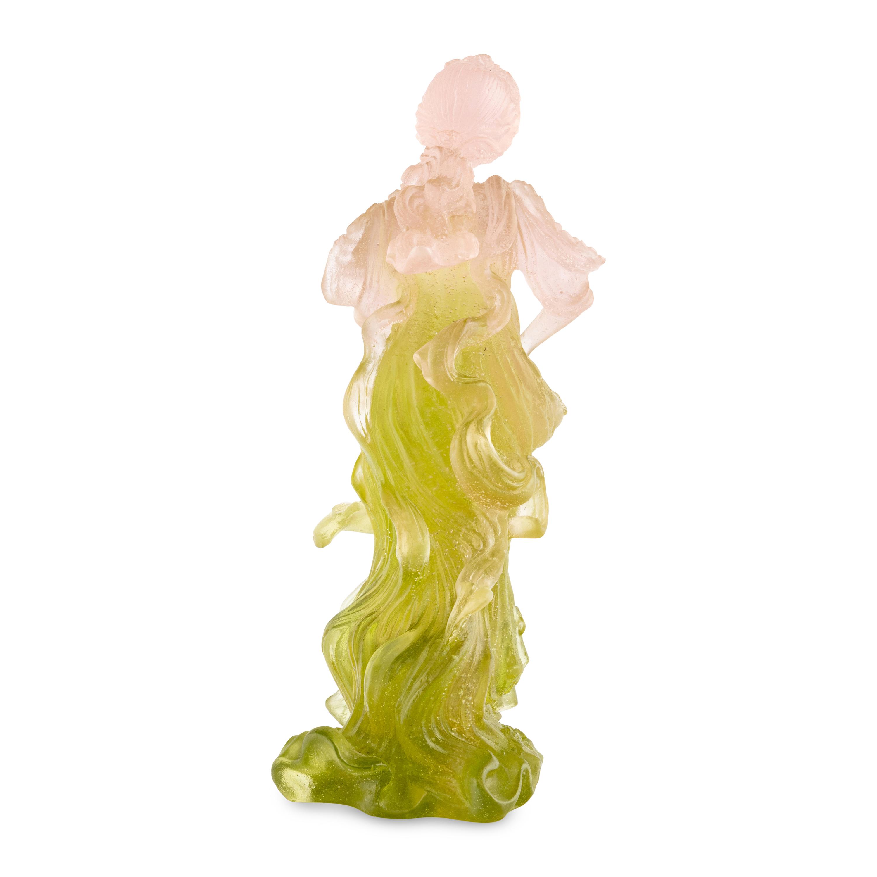 A Christian Poincignon for Daum Pâte-de-Verre Figure