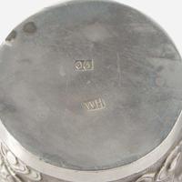 A group of three Chinese Export silver items late 19th / early 20th century