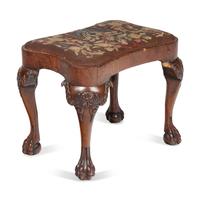 A George I Walnut Stool