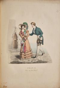 [Color-Plate Books] Wattier, (Emilie). Un an de la vie d'une jeune fille, Roman Historique en XVII chapitres...