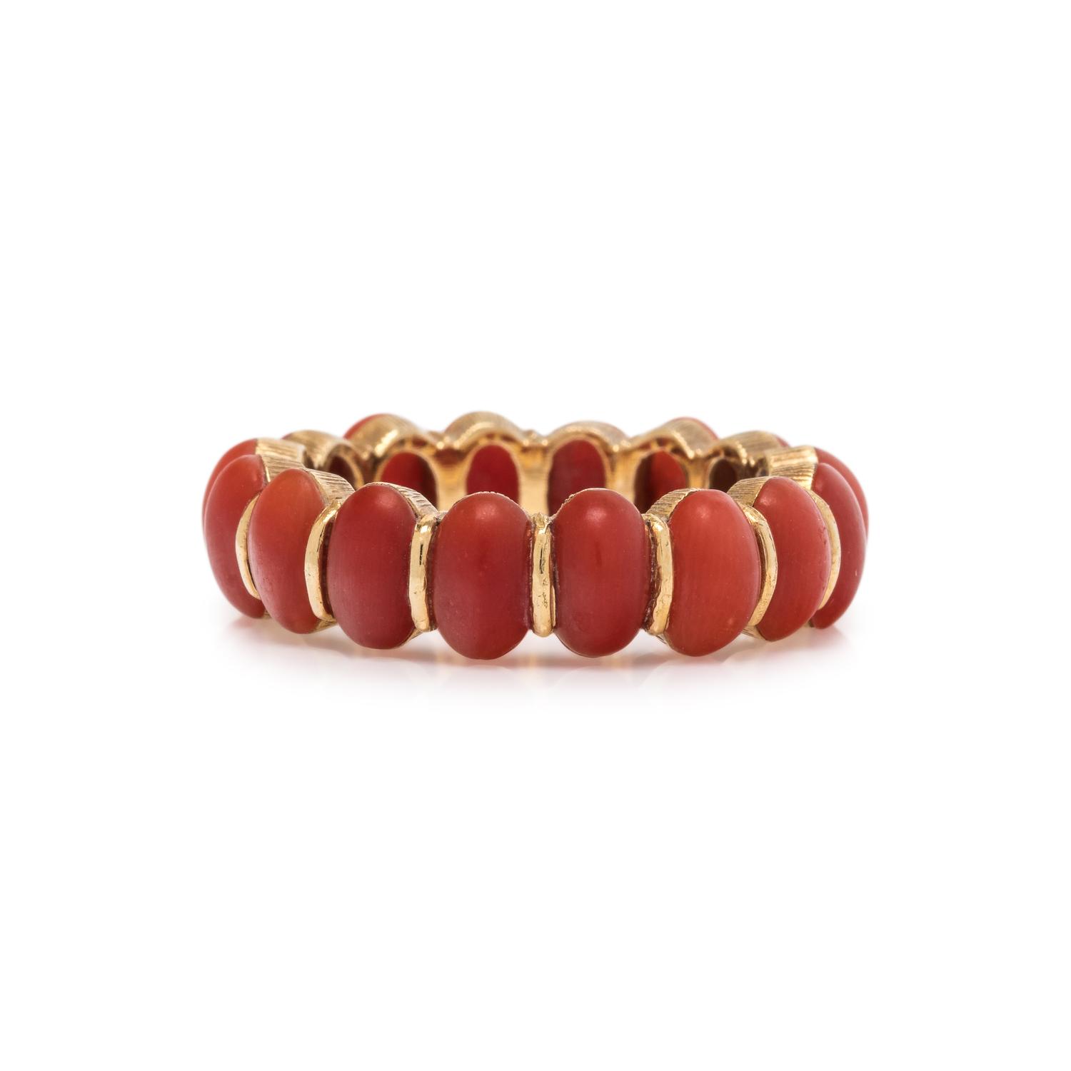 CORAL ETERNITY BAND